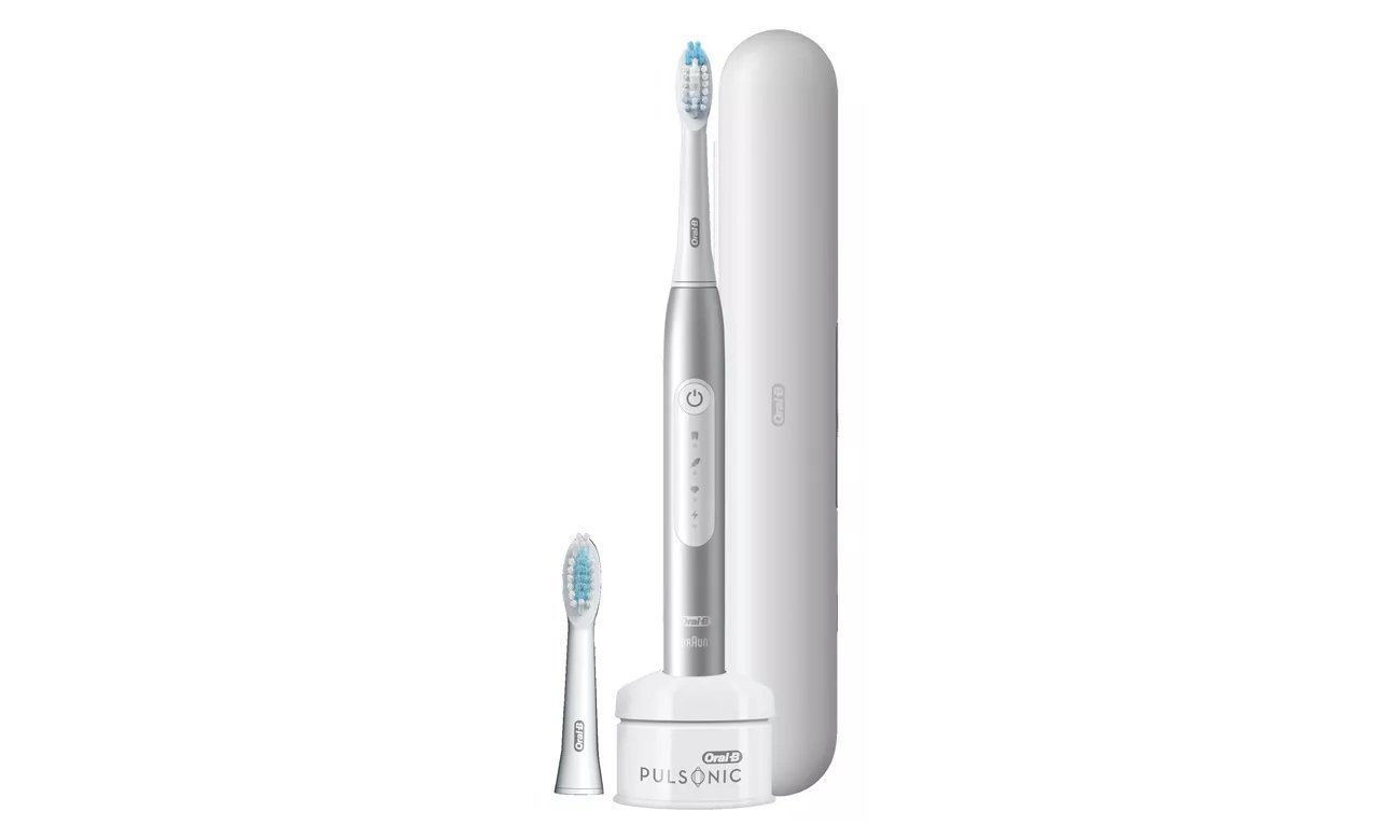 Szczoteczka soniczna Oral-B Pulsonic Slim Luxe 4500 Platinum Travel Edition